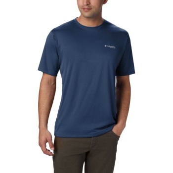 Pánské Tričko Columbia PFG Zero Rules Short Sleeve Tmavě Šedé ZNDRKV437